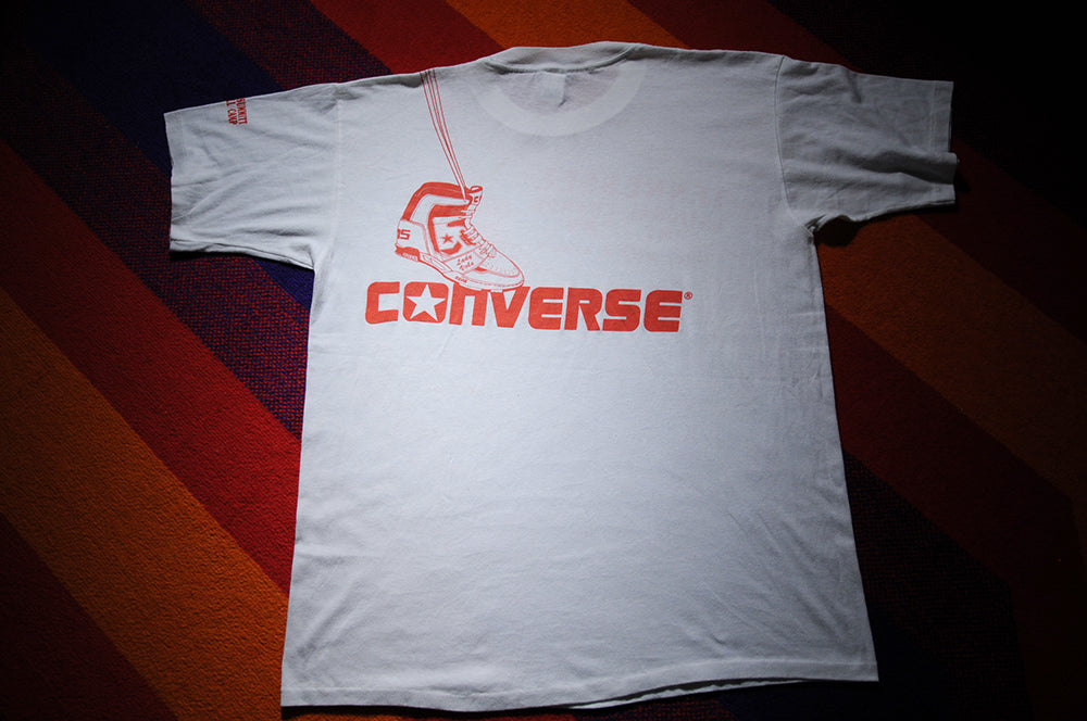 Vintage 80s Converse Tennessee Athletics Volunteers Basketball Single Stitch XL