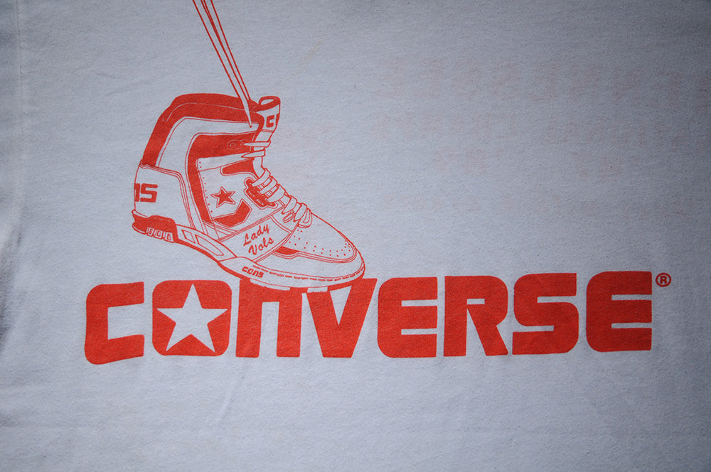 Vintage 80s Converse Tennessee Athletics Volunteers Basketball Single Stitch XL