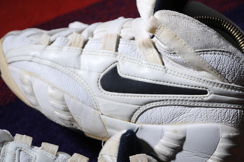Vintage 90s Nike Air Alarm Andre Agassi Challenge Court Tennis sz9