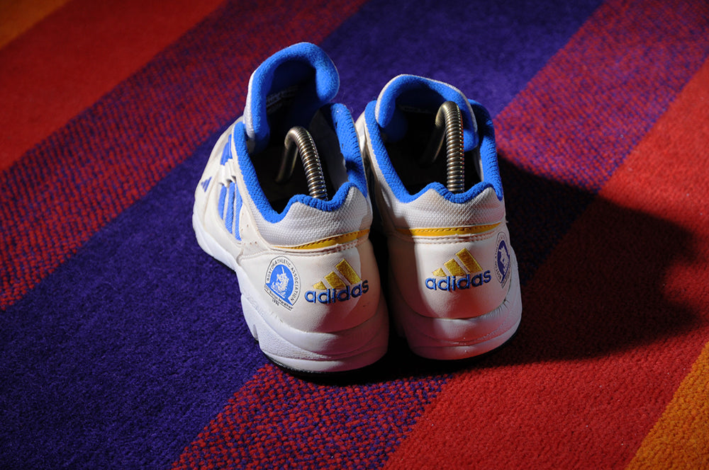Vintage 90s Adidas SL96 Running RARE Boston Marathon Exclusive PE sz6