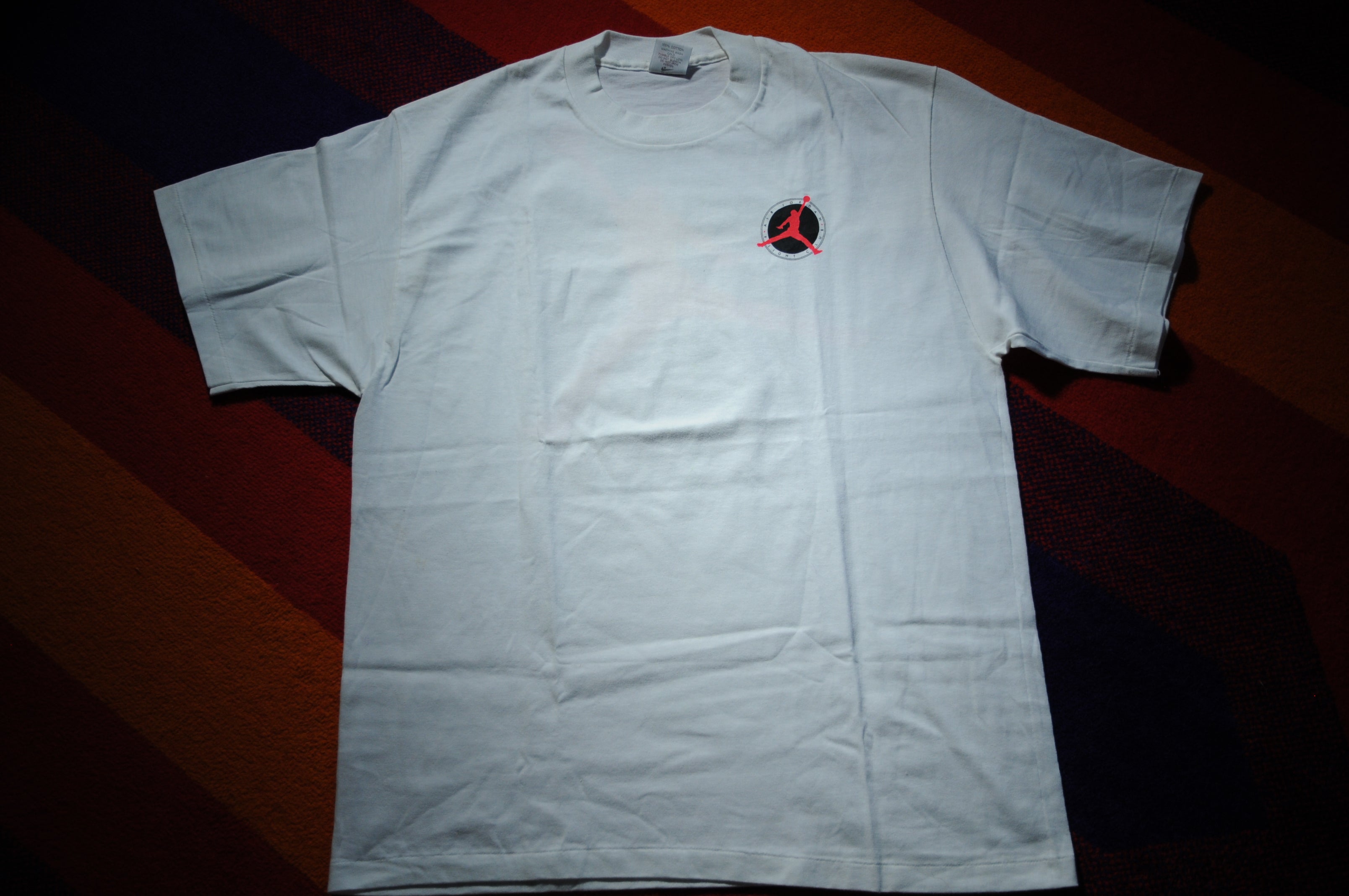 Vintage 90s NEW Nike Air Jordan Flight Club Promo Single Stitch Shirt Medium