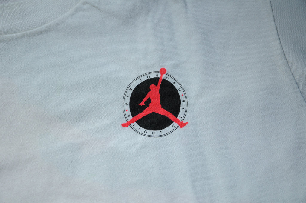 Vintage 90s NEW Nike Air Jordan Flight Club Promo Single Stitch Shirt Medium