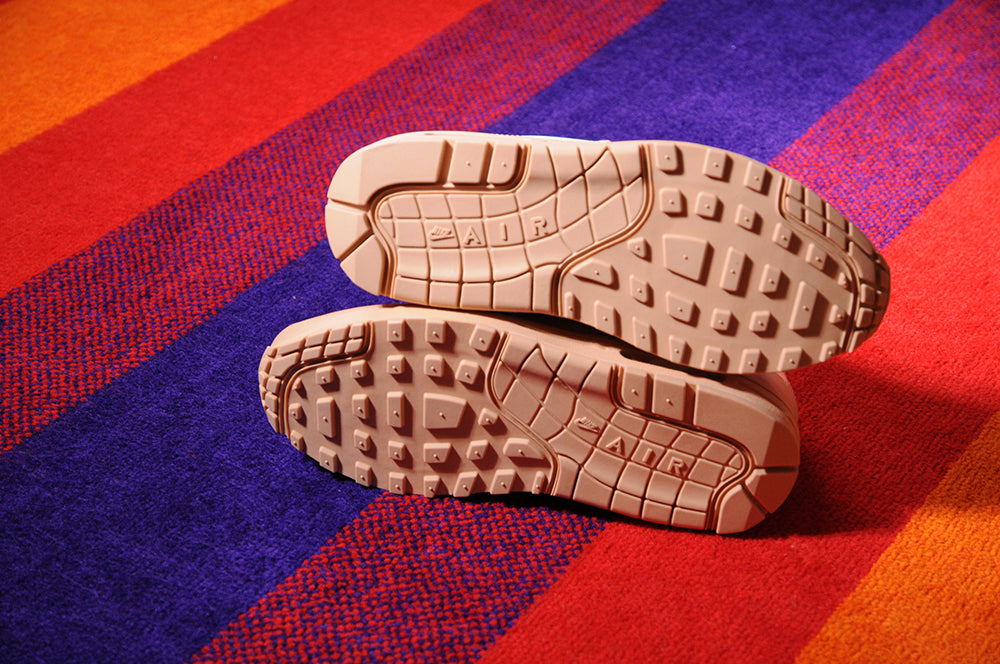 2013 Nike Air Max 1 RARE SAMPLE Vachetta Tan Arctic Green Mint Womens sz7