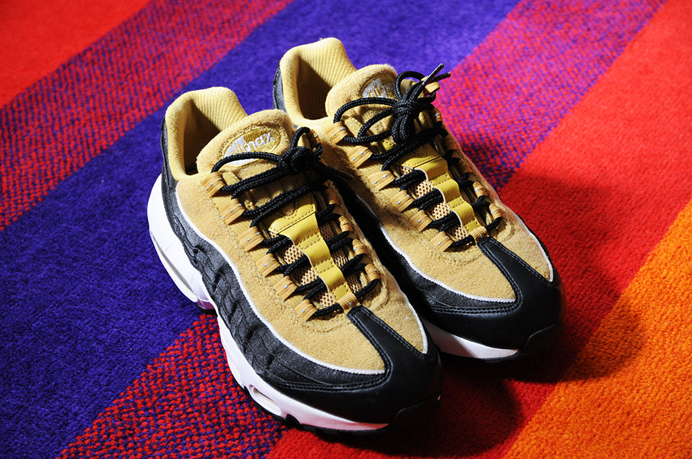 2018 Nike Rare LOOK SEE SAMPLE Air Max 95 LX NSW Wheat Gold sz7