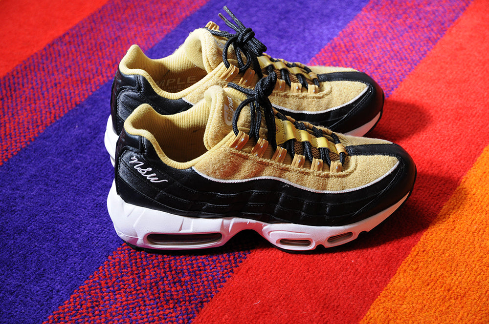 2018 Nike Rare LOOK SEE SAMPLE Air Max 95 LX NSW Wheat Gold sz7
