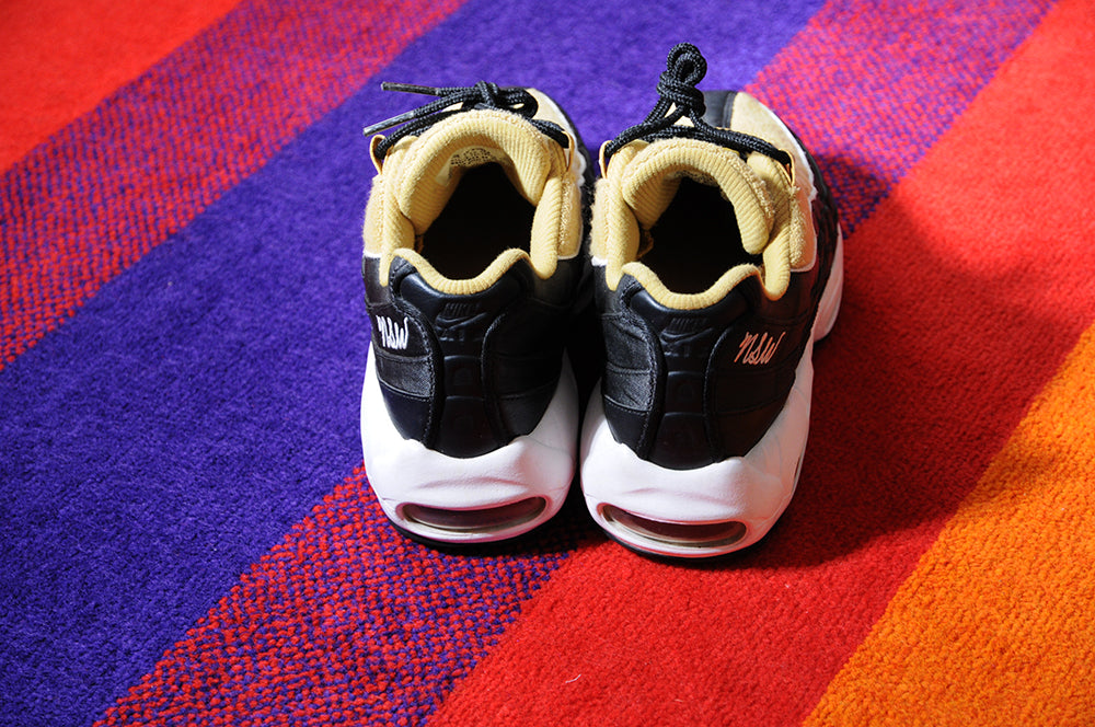 2018 Nike Rare LOOK SEE SAMPLE Air Max 95 LX NSW Wheat Gold sz7