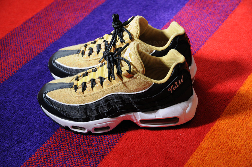 2018 Nike Rare LOOK SEE SAMPLE Air Max 95 LX NSW Wheat Gold sz7