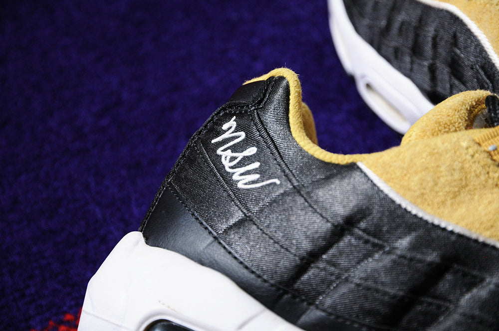 2018 Nike Rare LOOK SEE SAMPLE Air Max 95 LX NSW Wheat Gold sz7