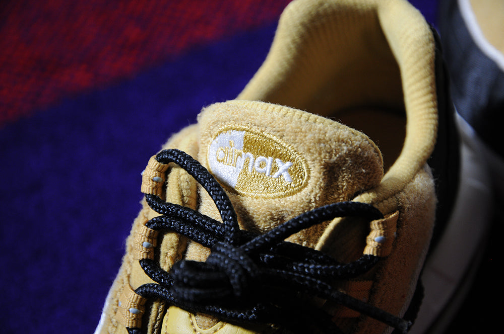 2018 Nike Rare LOOK SEE SAMPLE Air Max 95 LX NSW Wheat Gold sz7