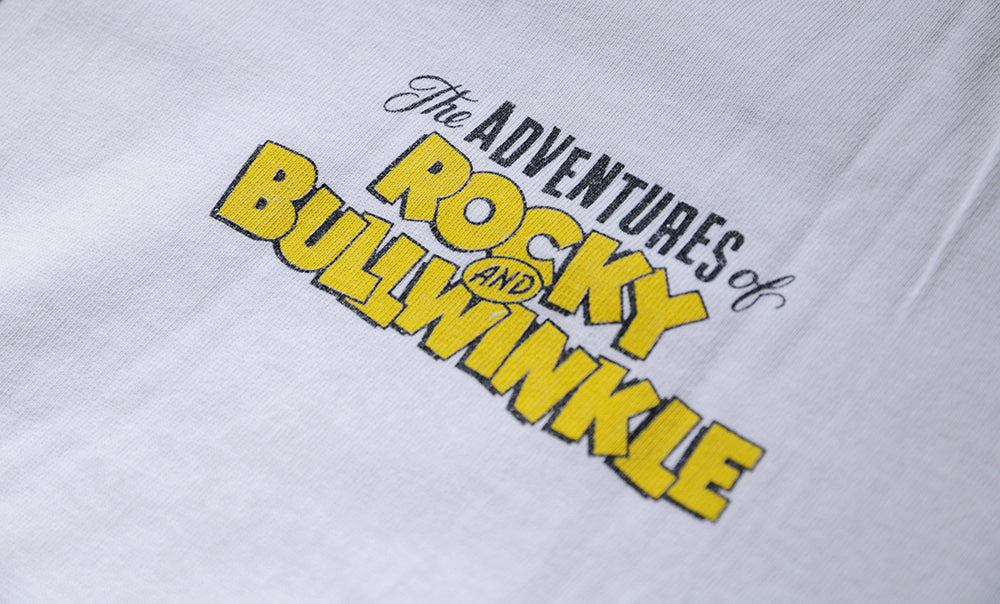 Vintage 90s Fruit Of The Loom The Adventures Of Rocky and Bullwinkle Vincent Van Moose Shirt XL