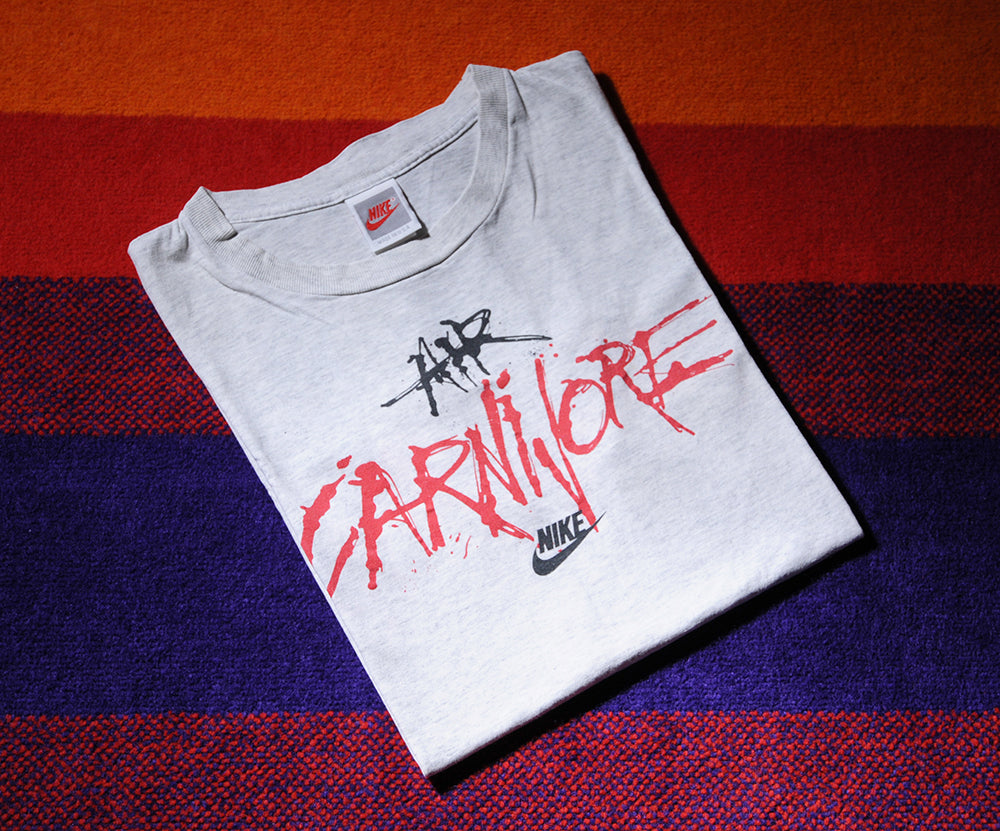 Vintage 90s Nike Air Carnivore Promo Tshirt Single Stitch XL