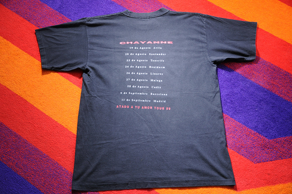 Vintage 90s Chayanne A Todo Tu Amor USA Tour Gira Spanish Latin Pop Music szL