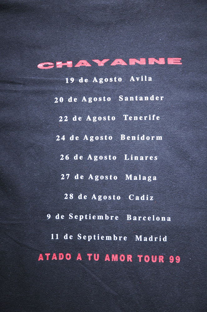 Vintage 90s Chayanne A Todo Tu Amor USA Tour Gira Spanish Latin Pop Music szL