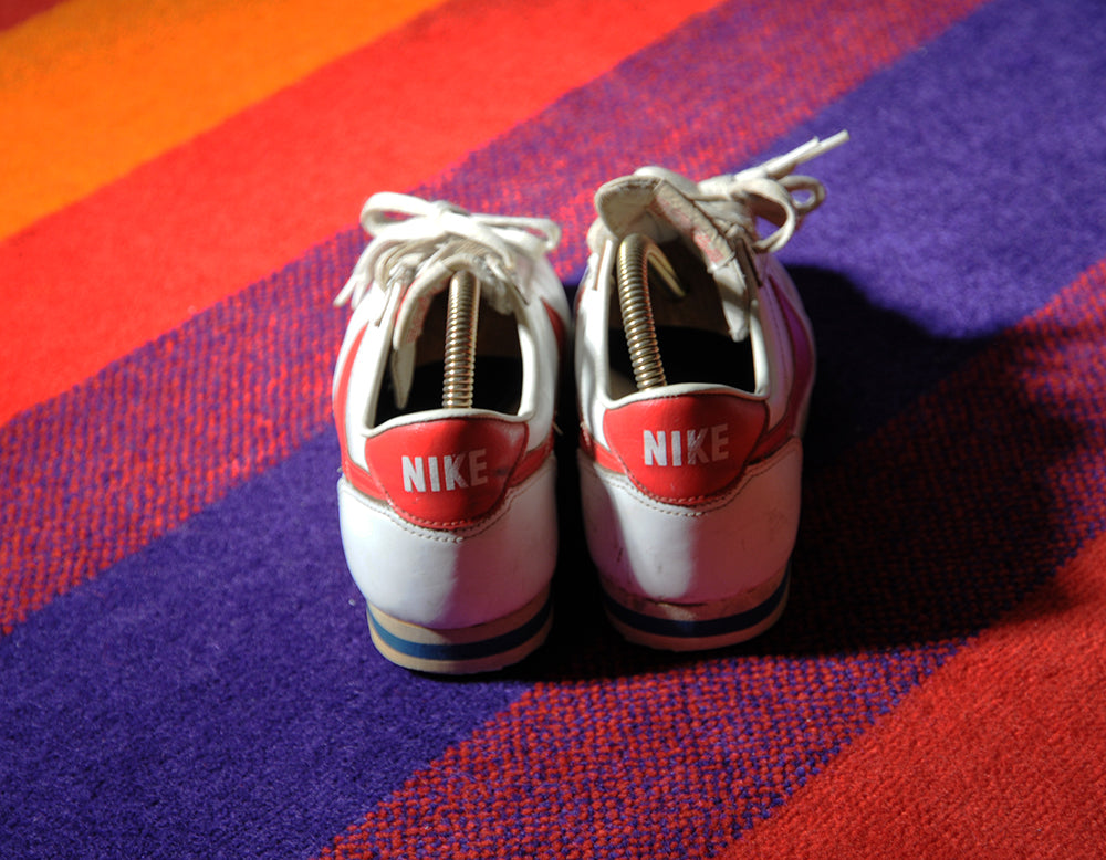 Vintage 80s Nike Cortez Leather Forest Gump USA sz5.5