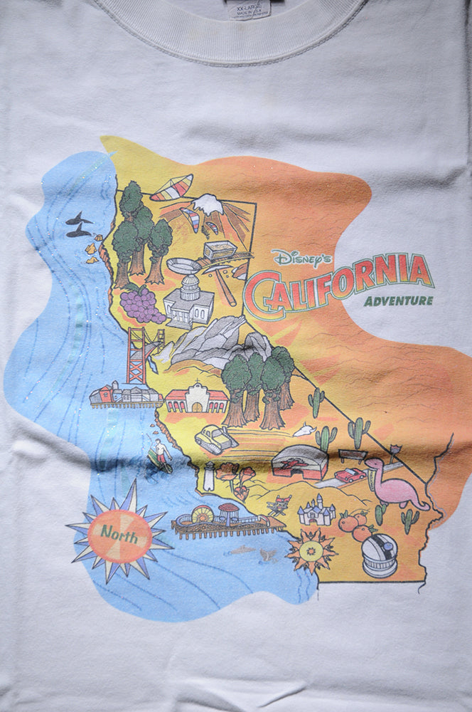 Vintage 2001 Disneyland Resort Disney California Adventure Promo Shirt XXL