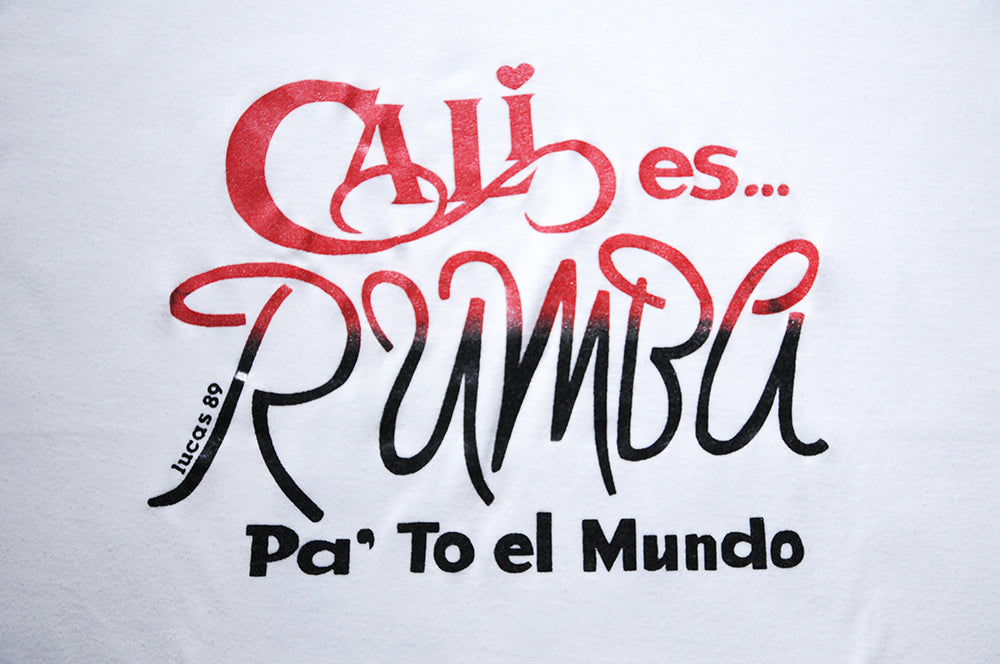 Vintage 80s Eddie Santiago Spanish Cali Es Rumba Salsa Rumbera Colombiana szM