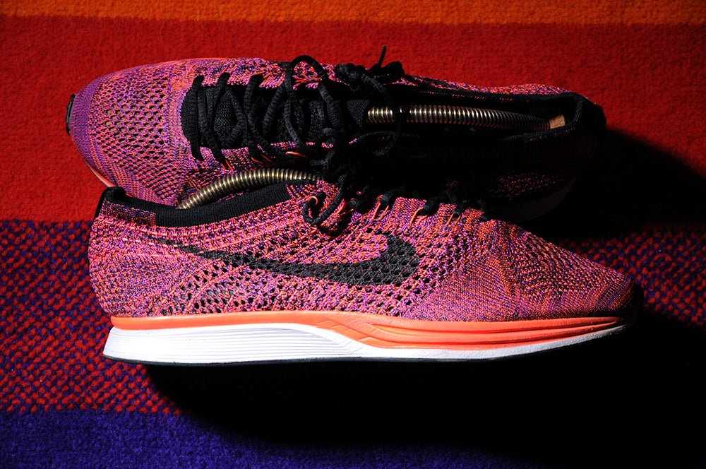 2012 Nike Running Flyknit Racing Acai Berry sz8.5