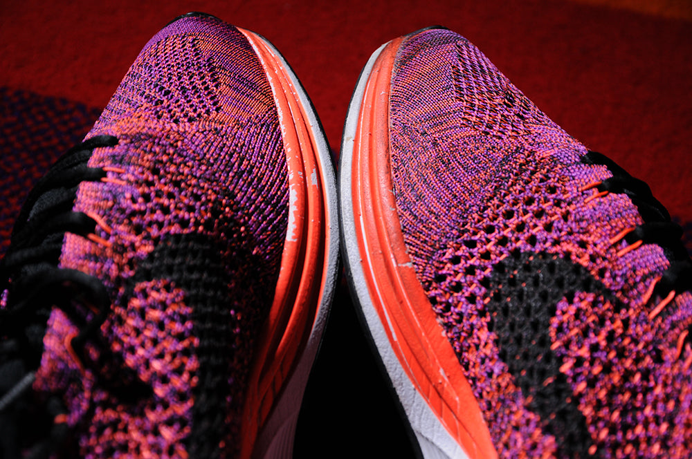 2012 Nike Running Flyknit Racing Acai Berry sz8.5