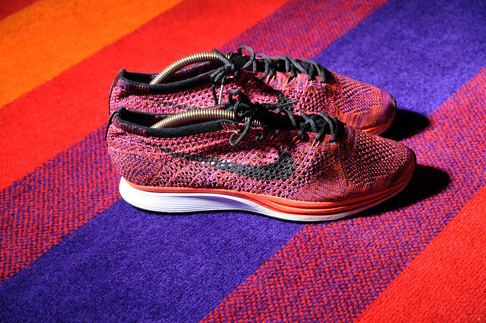 2012 Nike Running Flyknit Racing Acai Berry sz8.5