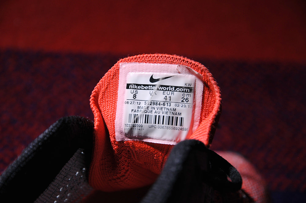 2012 Nike Flyknit Trainer Bright Crimson Running sz8