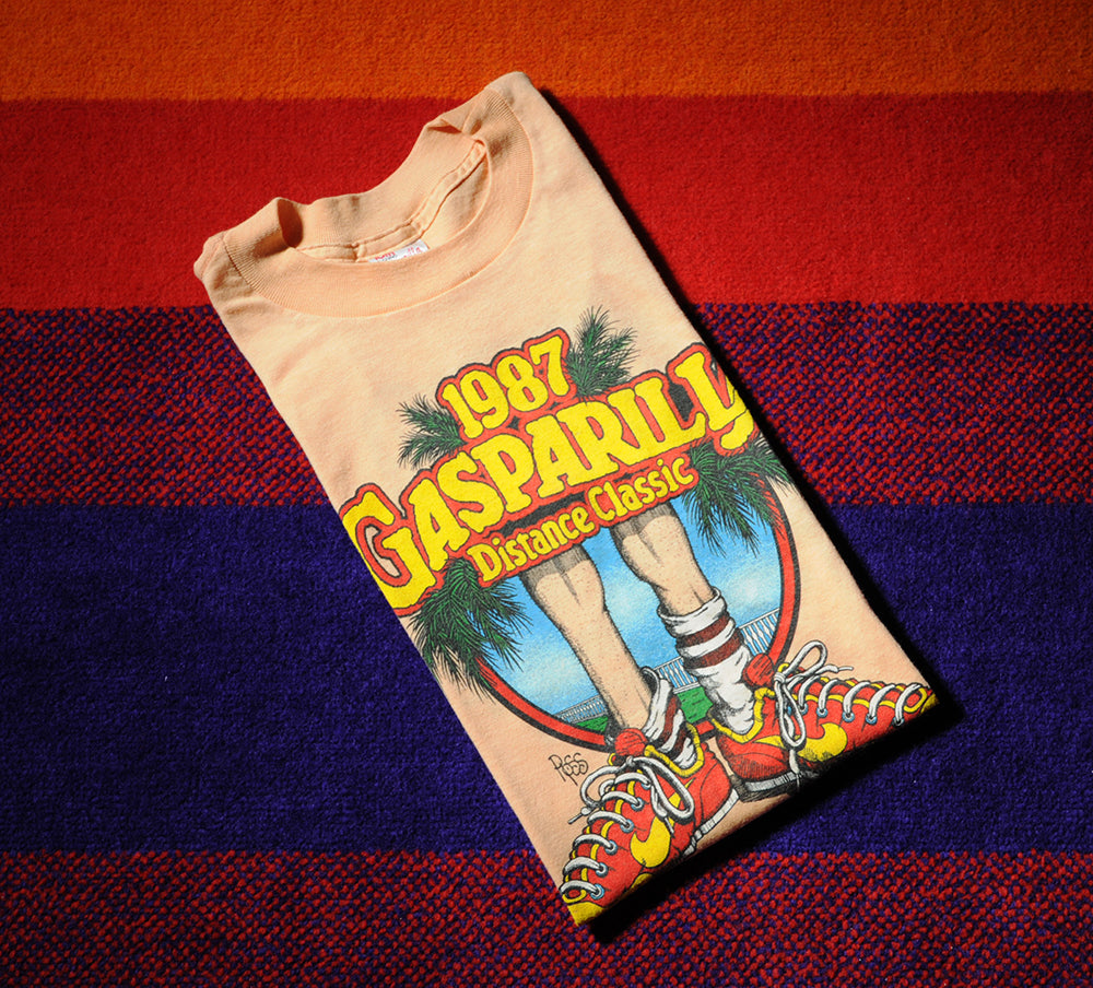 Vintage 80s Nike Gasparilla Florida Marathon Race sz Small