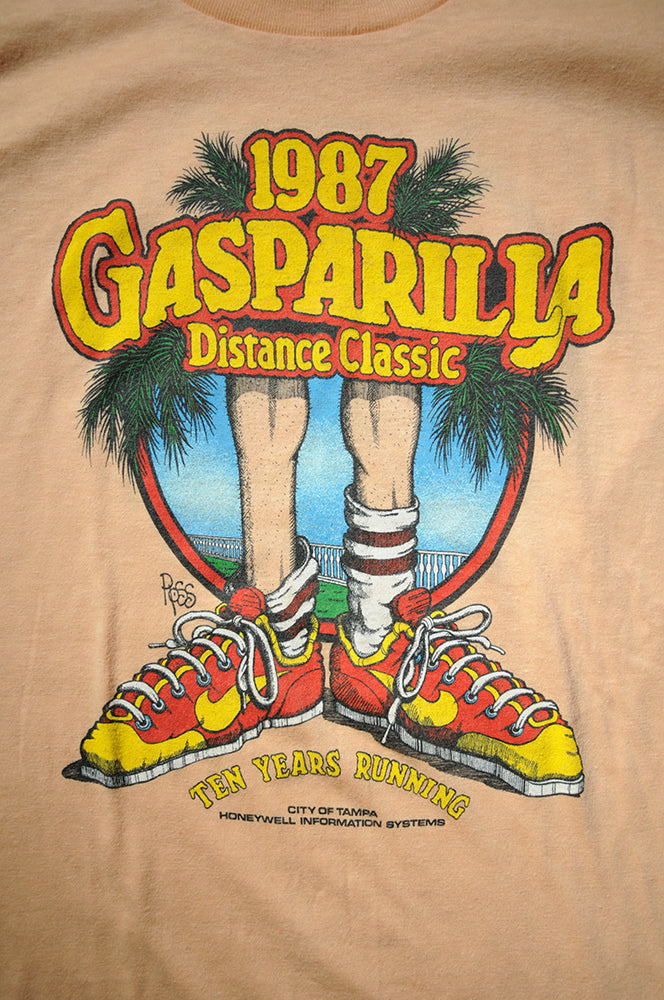 Vintage 80s Nike Gasparilla Florida Marathon Race sz Small