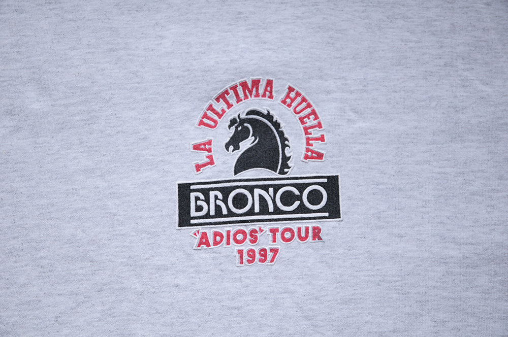 Vintage 90s Bronco Grupero La Ultima Guella Adios Tour Gira szXL