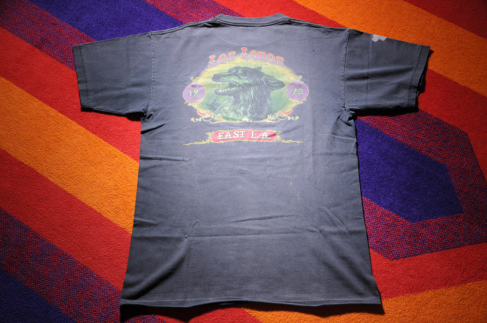 Vintage 90s Los Lobos Band Peace Ese East Los Angeles Spanish szL