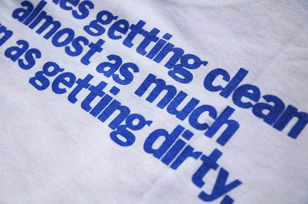 Vintage 90s Fruit Of The Loom Mr. Bubble Bath Soap Promo  Shirt LARGE