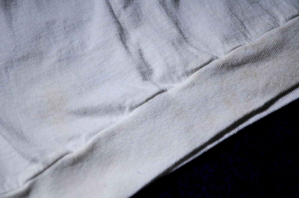 Vintage 80s Nike Blue Tag Neon Lights Swoosh Long Sleeve Hoodie Sweatshirt Large