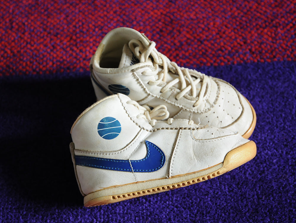 Vintage 80s Nike Infantry Baby Shoes 6c