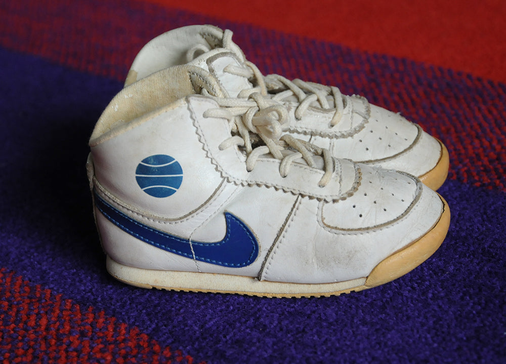 Vintage 80s Nike Infantry Baby Shoes 6c