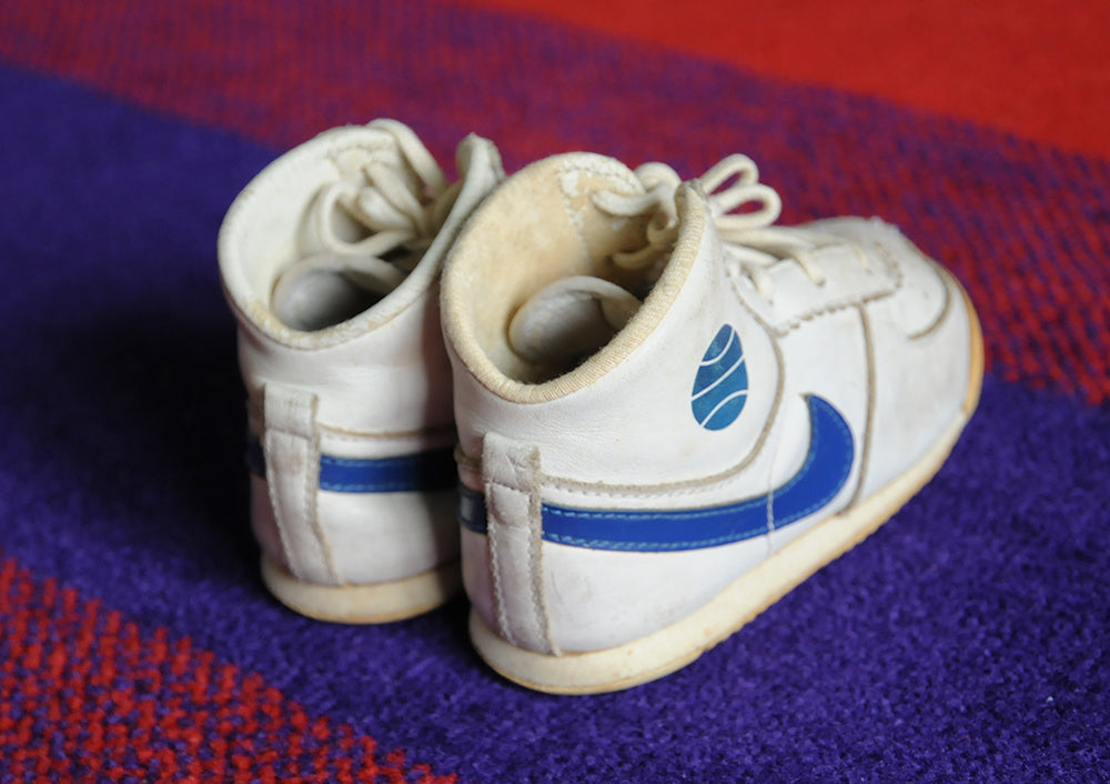 Vintage 80s Nike Infantry Baby Shoes 6c