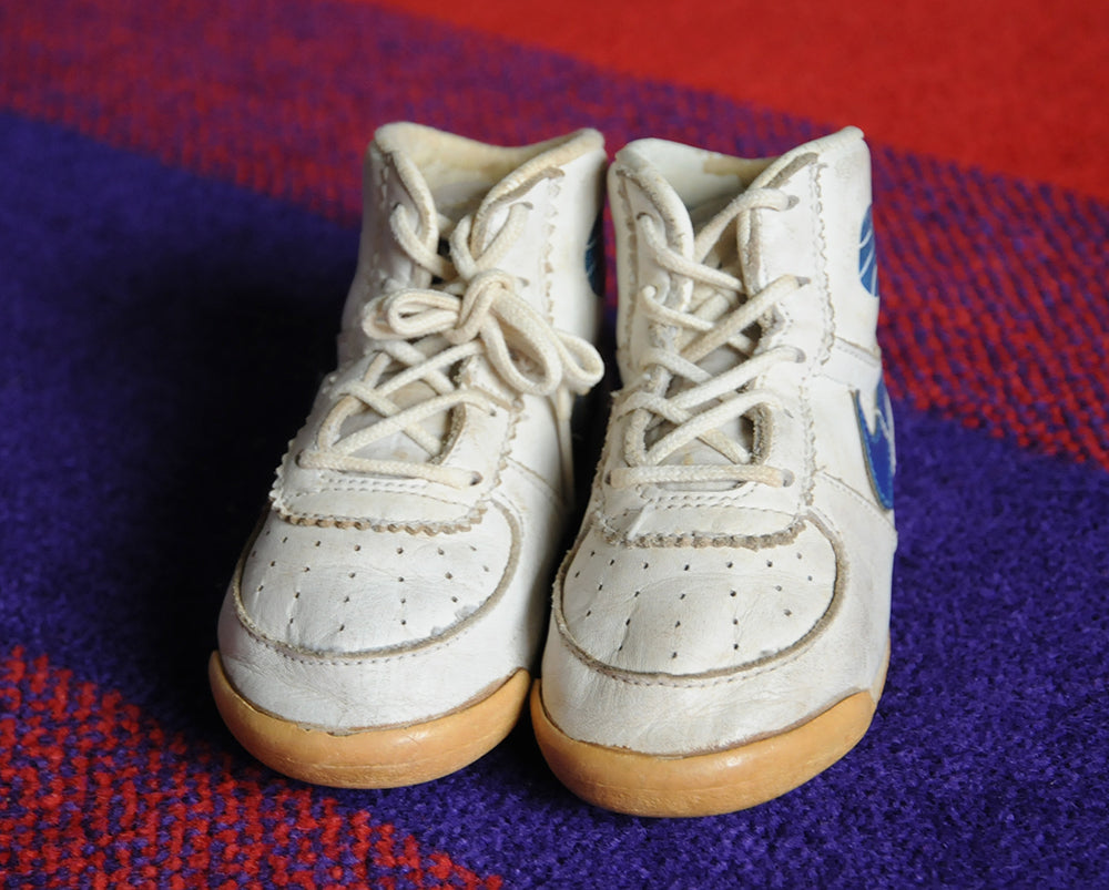 Vintage 80s Nike Infantry Baby Shoes 6c