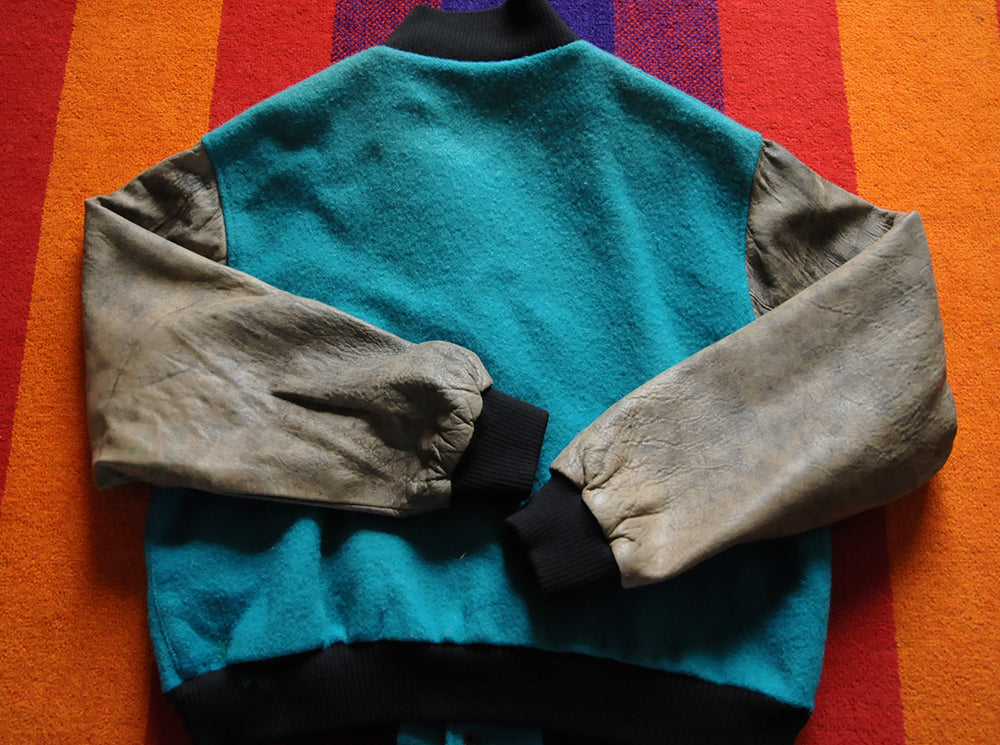 Vintage 90s Nike Cast Crew Free Willy Movie Promo Varsity Coat Jacket Large