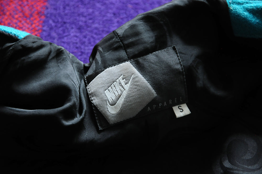 Vintage 90s Nike Cast Crew Free Willy Movie Promo Varsity Coat Jacket Large