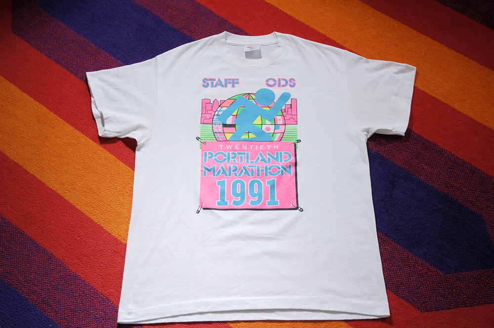 Vintage 90s Oregon Portland Marathon Staff Volunteer szXL