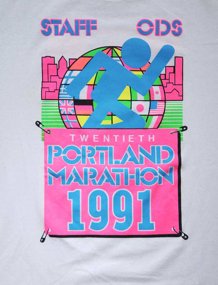 Vintage 90s Oregon Portland Marathon Staff Volunteer szXL