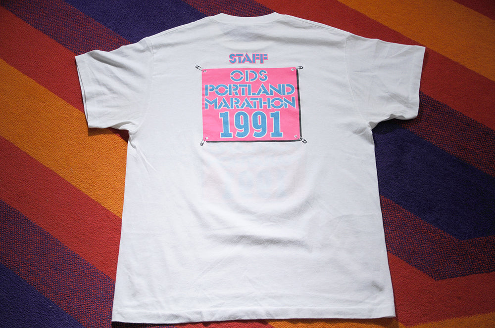 Vintage 90s Oregon Portland Marathon Staff Volunteer szXL