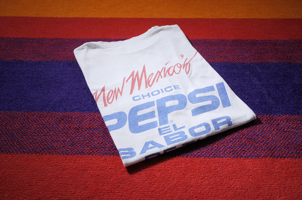 Vintage 90s RARE Pepsi Man New Mexico Spanish El Sabor De Tu Vida szL