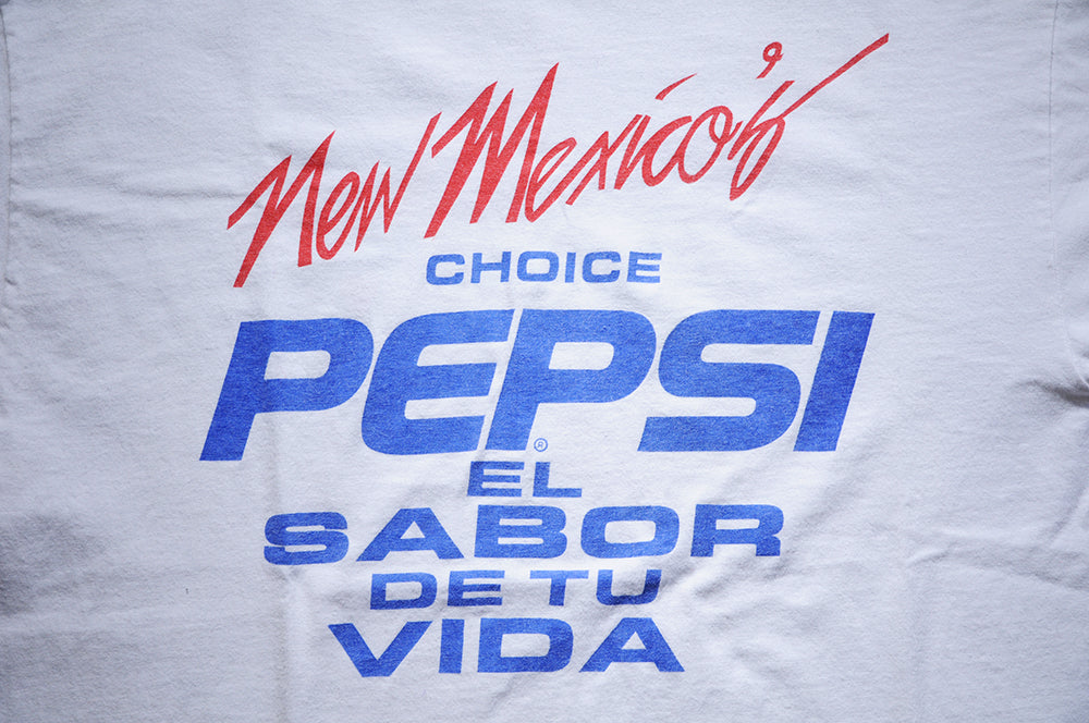 Vintage 90s RARE Pepsi Man New Mexico Spanish El Sabor De Tu Vida szL