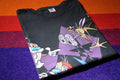 Vintage 90s Fruit Of The Loom Nickelodeon Nicktoons Ren And Stimpy All Over Print Shirt XL