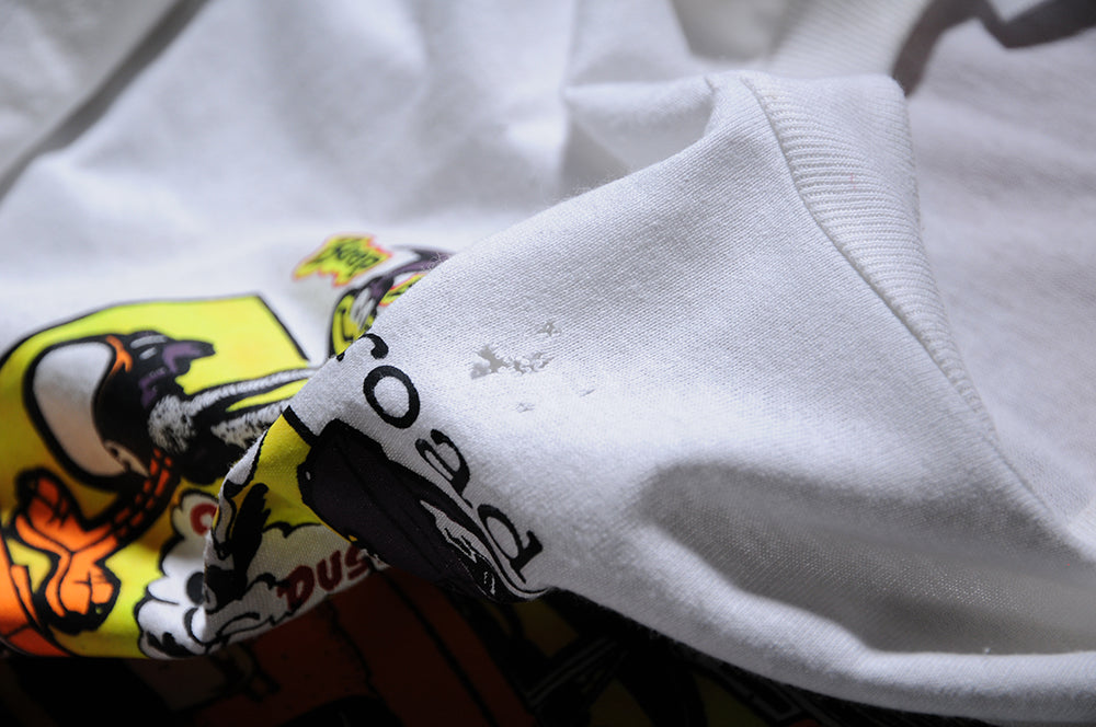 Vintage 80s Jerzees Plymouth Road Runner Wile E Coyote Looney Tunes Muscle Car Shirt Large