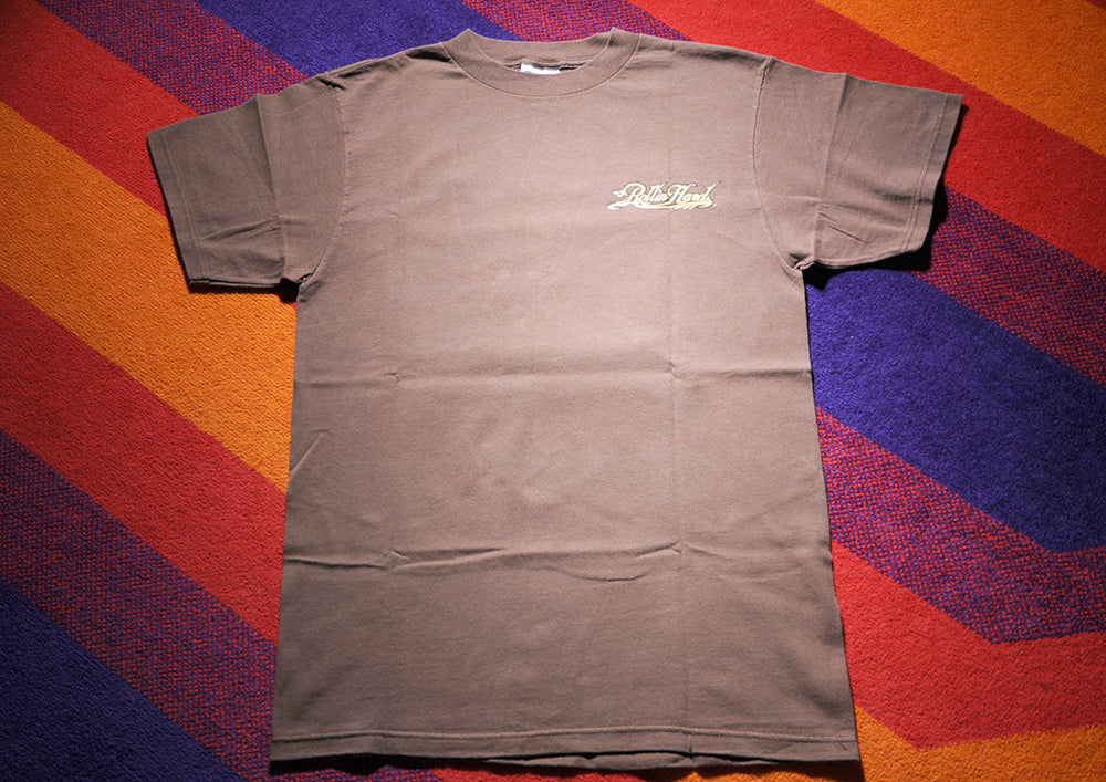 Vintage 90s Tultex Rolling Hard Aztec Gold Chicano Impala Low Rider Brown Pride szM