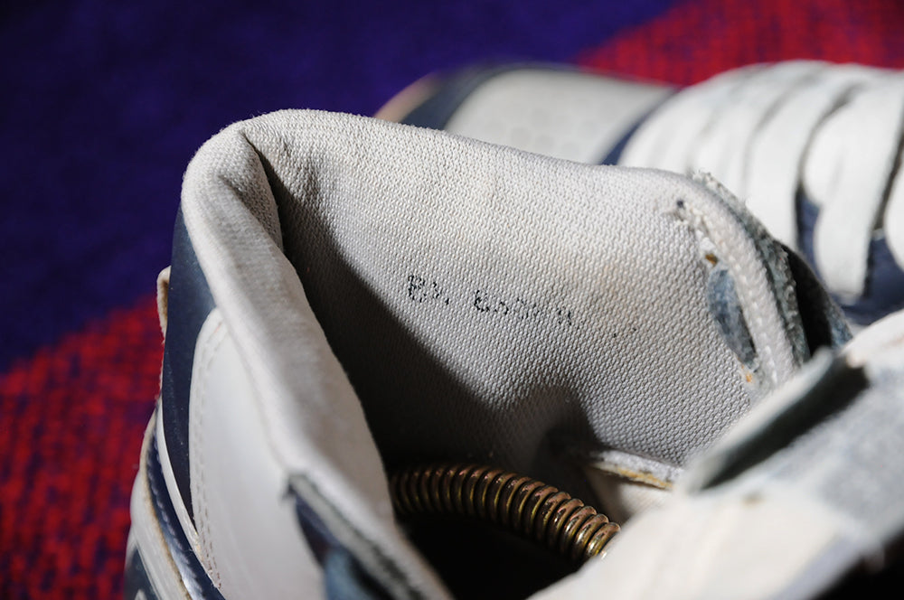 Vintage 80s Big Nike Terminator George Town University Basketball sz8.5