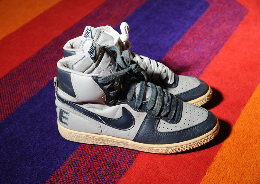 Vintage 80s Big Nike Terminator George Town University Basketball sz8.5