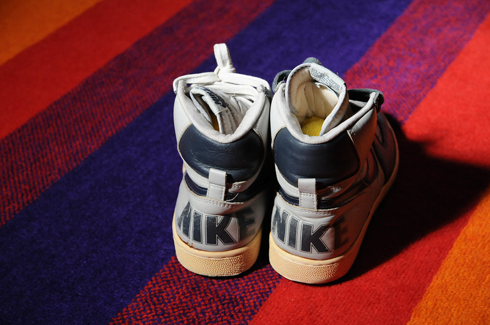 Vintage 80s Big Nike Terminator George Town University Basketball sz8.5