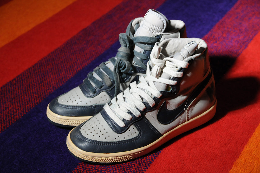 Vintage 80s Big Nike Terminator George Town University Basketball sz8.5