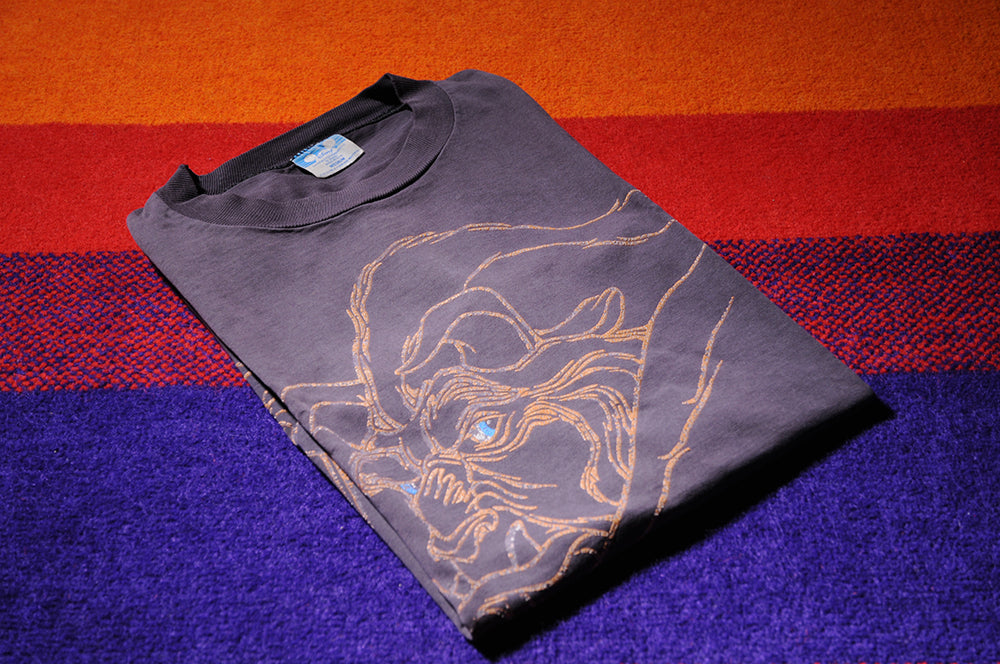 Vintage 90s Disney Beauty And The Beast Movie Promo Shirt MEDIUM