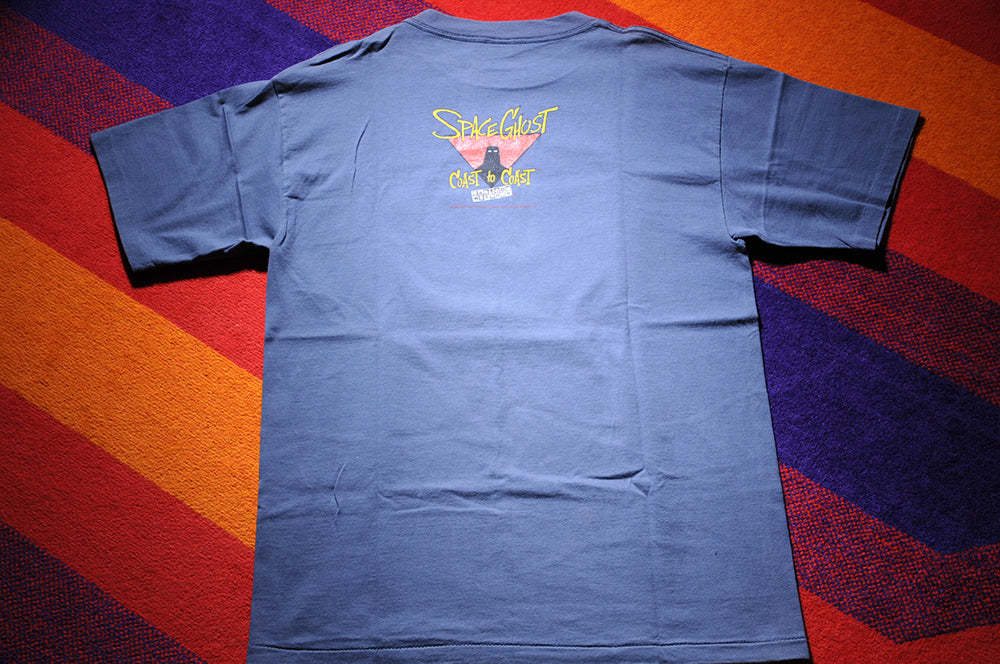Vintage 90s Fashion Victim Cartoon Network Adult Swim Space Ghost The Brak Show Shirt Large
